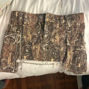REVICE Woodland Camouflage Skirt